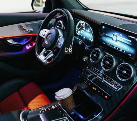 Rent Mercedes Benz AMG GLC 63S Coupe 2020 in Dubai